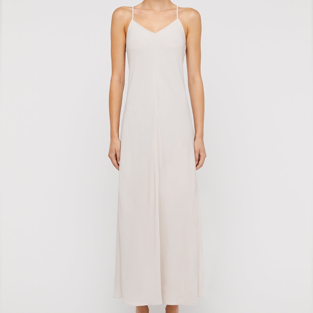 Vintage Flax by Jeanne Engelhart Slip Maxi dress